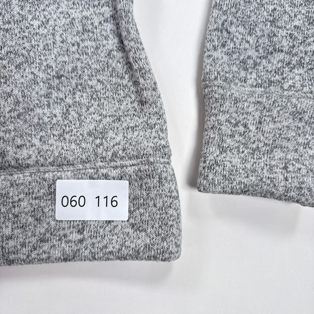 Nike ACG Womens Hoodie M Grey Marl Sherpa Lined Sweater Fleece Gorpcore Outdoor - Picture 9 of 9